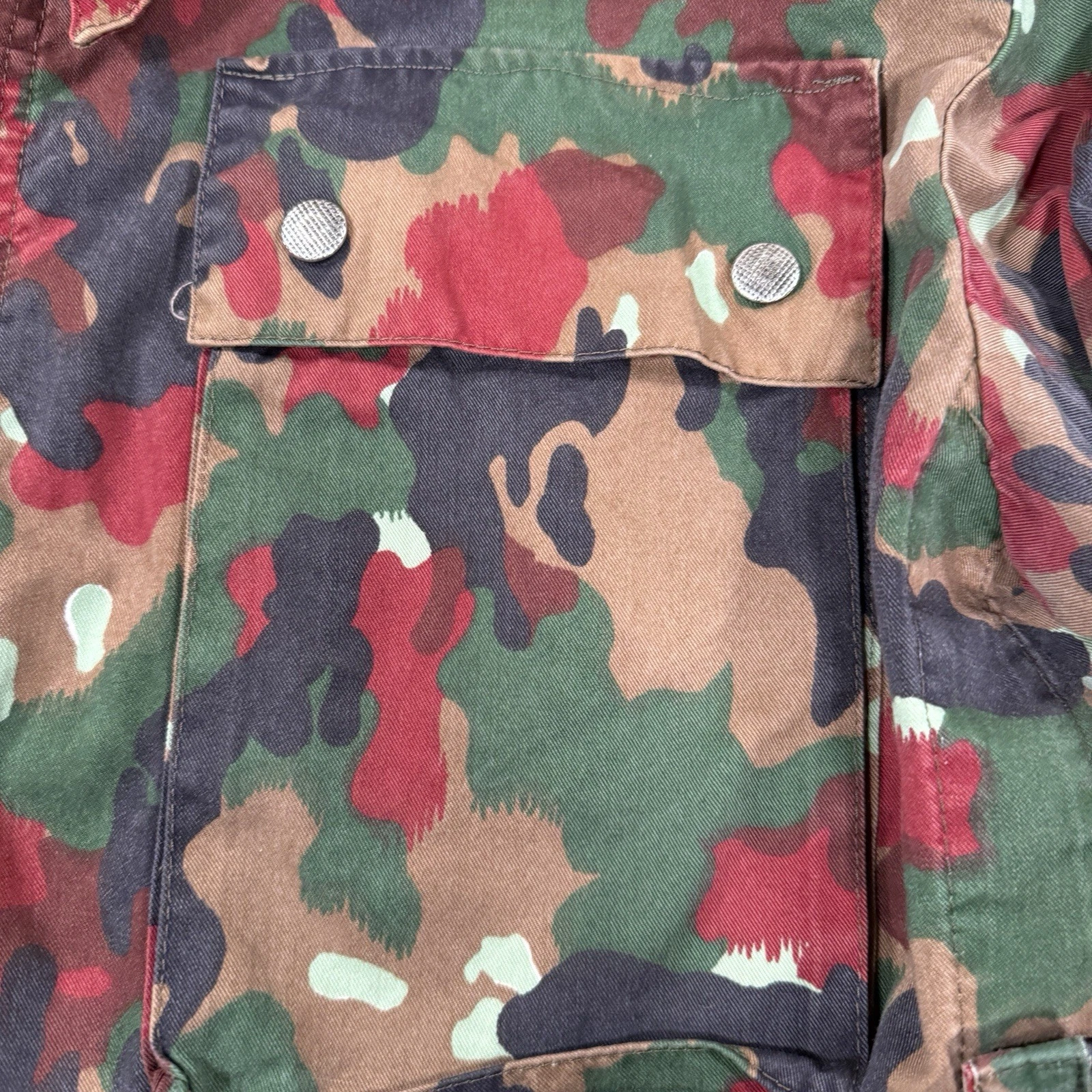 Swiss Army M83 Alpenflage Camo Field Jacket Military Uniform M70 TAZ US L UK 52 image 8