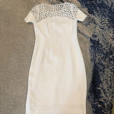 Elie Tahari Embroidered Dress RARE 8