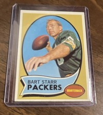 1970 Topps - Bart Starr #30 Green Bay Packers NFL Football Card