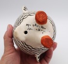 Acoma Owl Figure Mary Ann Hampton Polychrome Detailed 6" H Repair on Base — photo 9
