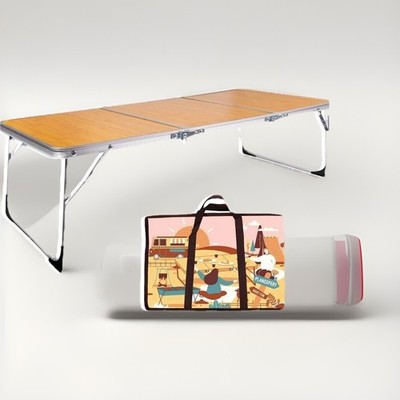 Brand New PLANEXPERT Folding Camping Table,3 Feet Portable Picnic Table