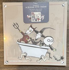 Nightmare Before Christmas 2026 12" Wall Calendar Collector's Edition W/Stickers