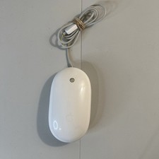 OEM White Genuine Apple "Mighty Mouse" Optical Wired USB iMac/PC Mac Mini A1152