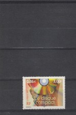 FRANCE 2001 LE DISQUE COMPACTE TIMBRE NEUF ** YT 3376
