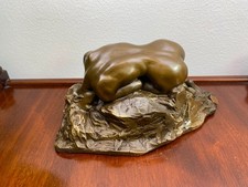 Bronze Skulptur Die Danaide Mythologie Jugendstil nach Auguste Rodin