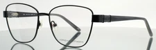ADRIENNE VITTADINI 1268 Black Womens Square Full Rim Eyeglasses 54-16-140 B:44