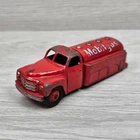 Vintage Dinky Toys #440 Studebaker Petrol Mobilgas Tanker Truck