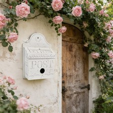White Wedding Post Box Ideas Decorative Wedding Card Box Home Porch Wall Decor