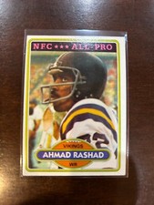 1980 Topps Football Ahmad Rashad #467 NM-MT