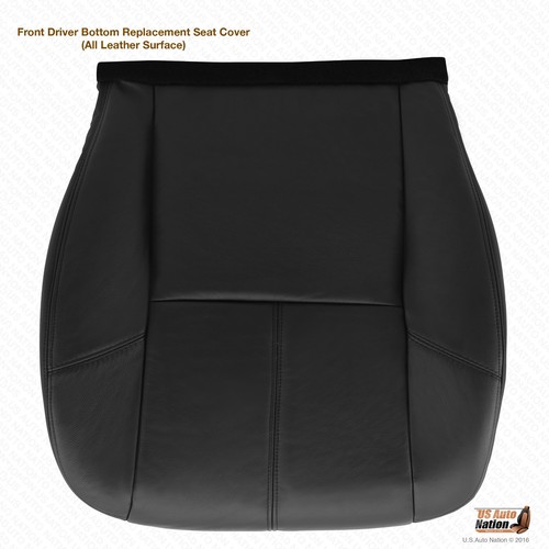 For 2007-2013 GMC Yukon Driver Bottom Leather Seat Cover Black AC & Heated - Foto 11