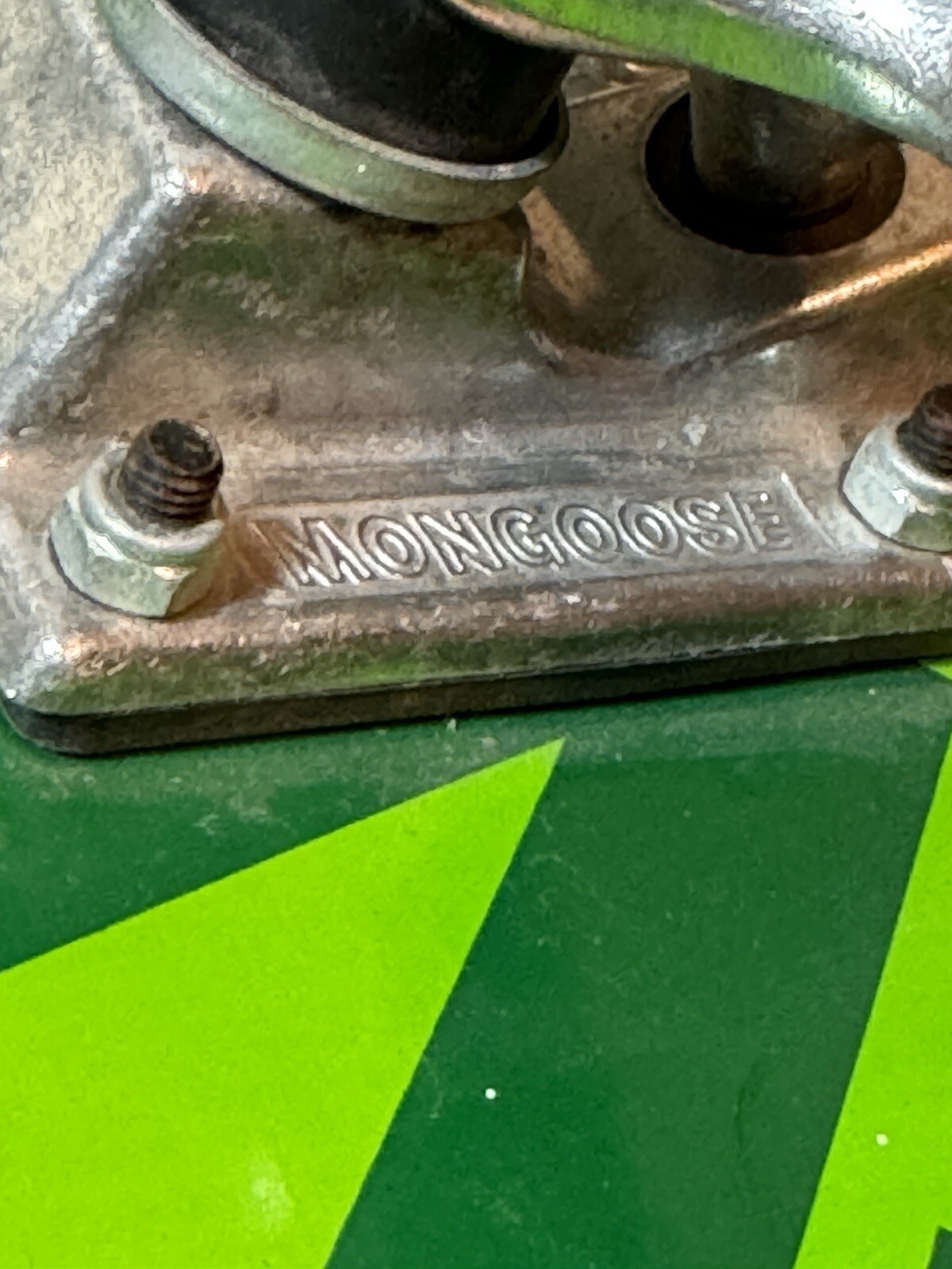 Vintage Sims Gull wings Skateboard Deck W/ Mongoose Trucks