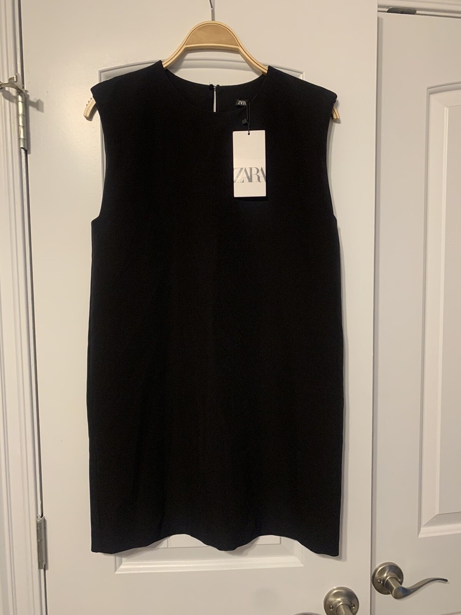 zara black pencil dress ZARA BLACK WIGGLE PENCIL DRESS SIZE M – Whispers Dress Agency
