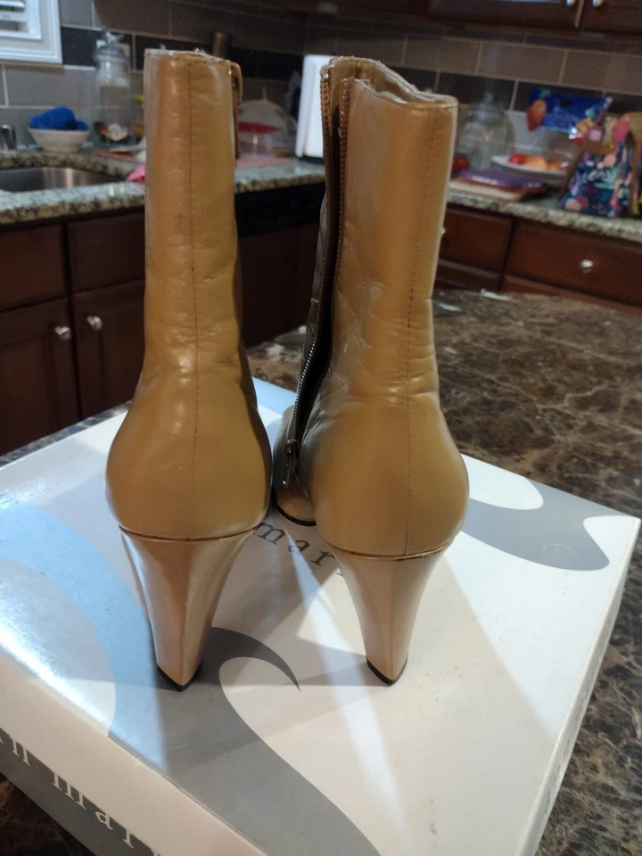 Botines Ann Marino Cuero Tostado 7 1/2  Foto 3 de 4
