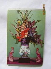 VTG Estate Playing Cards Deck Complete P 1609 Congress 606 Floral Vase & Birds