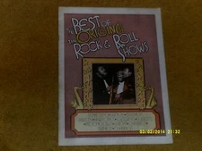 Chantels,Drifters,Ben E. King,Duprees,etc CONCERT PROGRAM 2/2/74 w/pix, articles