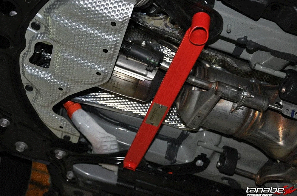 Tanabe Sustec Front Under Brace for Toyota Prius 2010- 2015 - Picture 1 of 4