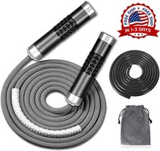 Cuerda Para Saltar Velocidad Saltar Crossfit Entrenamiento Gimnasio Ejercicio US