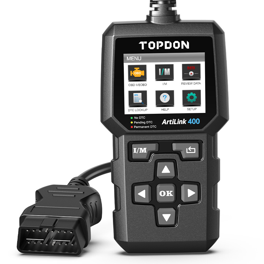 TOPDON AL400 OBD2 Scanner Code Reader OBD II Check Engine Car Diagnostic Tool-image