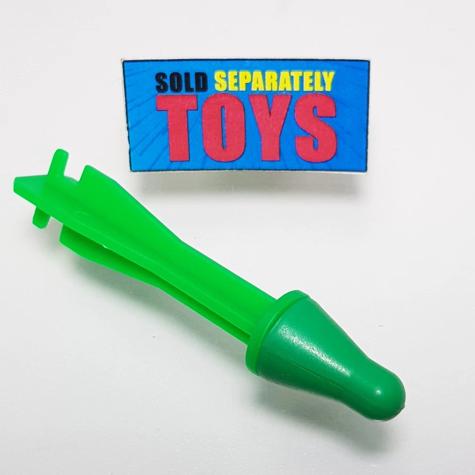 Vtg BattleTech Thor MISSILE rocket original 1994 Tyco green weapon accessory - Image 4 of 4