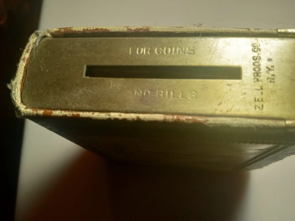 RARO BANCO SHIRLEY TEMPLE DÉCADA DE 1930 ZELL BROS. CO. - Imagem 3 de 4