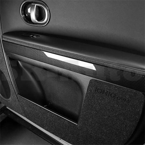 Carbon Interior Door Armrest Panel Cover Trim For 22+Hyundai ioniq 5 Accessories - Picture 7 of 10