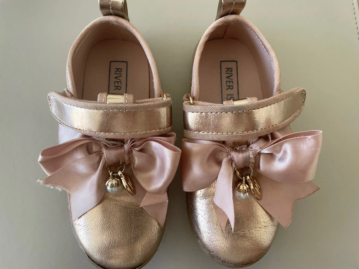 Rose gold clearance shoes river island