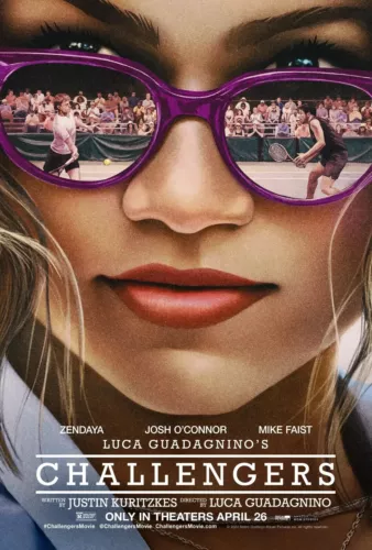 Challengers movie poster  " - Zendaya, Luca Guadagnino