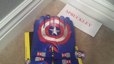 captain america football gloves