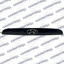 2006 2007 HYUNDAI ACCENT REAR LIFTGATE TAILGATE LICENSE MOLDING W/ EMBLEM & LAMP