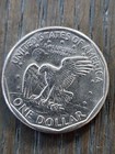 1980-D  D  Denver Mint Susan B Anthony One Dollar Coin "D" Ungraded  — photo 2