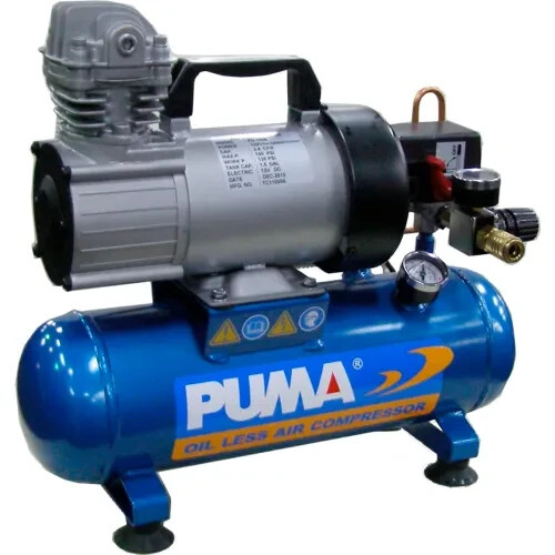 Puma PD1006, Portable Electric Air Compressor, 0.75 HP, 1.5 Gallon, Hot Dog, 1.3
