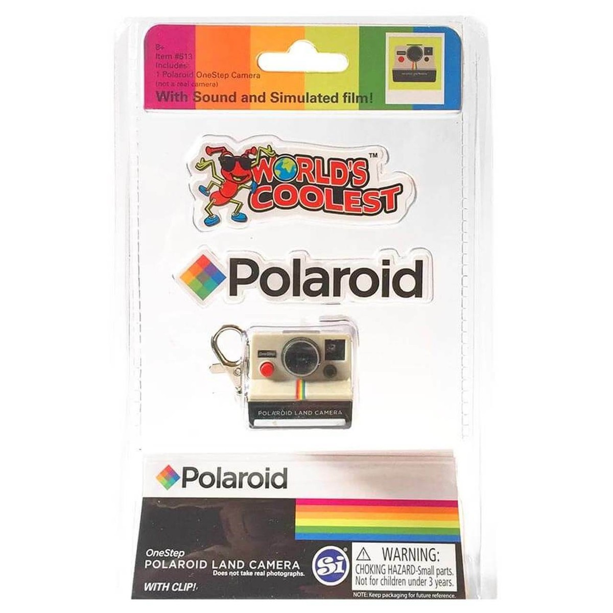 リノ ポラロイド POLAROID LAND CAMERA Worlds Coolest Smallest Toy vtg SX70