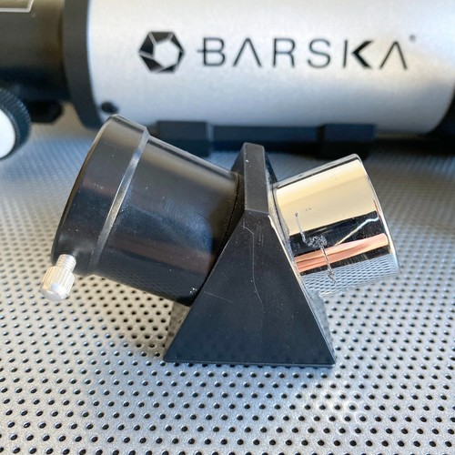Barska 300 Power 40070 Starwatcher Telescope w Pan Head Tripod & Case (Untested) - Picture 13 of 20