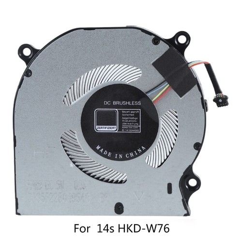 Laptop Cooling Fan for MateBook 14s HKD-W56 HKD-W76 DC5V 0.50A 4Pin - Afbeelding 8 van 18