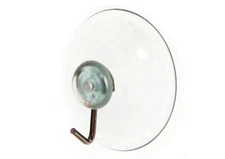 New 24 X Clear Suction Window Hooks With Steel Wire Hook 45mm 1 3/4 Inch - Onest