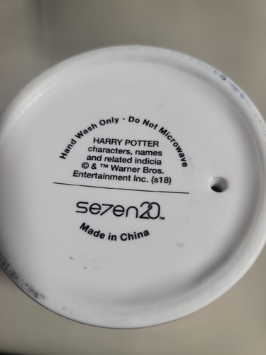 SE7EN 20 Harry Potter Marauder's Map Ceramic double wall Travel Mug Cup Tumbler - Picture 9 of 23