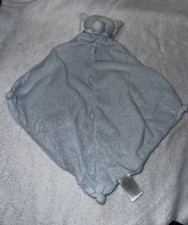 Angel Dear Baby Blue Elephant Plush Lovey Security Blanket Diamond