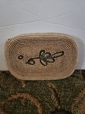 Vintage Miranda Beaded Hand Evening Purse Made In Japan