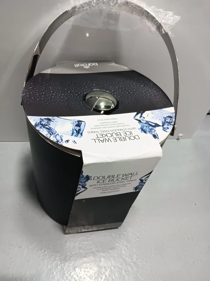 CUBO DE HIELO DE DOBLE PARED BAR CRAFT Foto 3 de 4