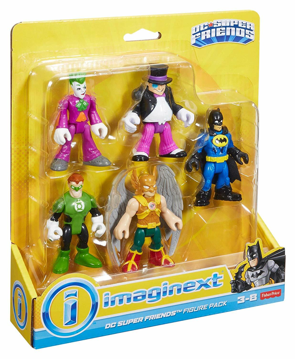 imaginext dc super friends figure pack