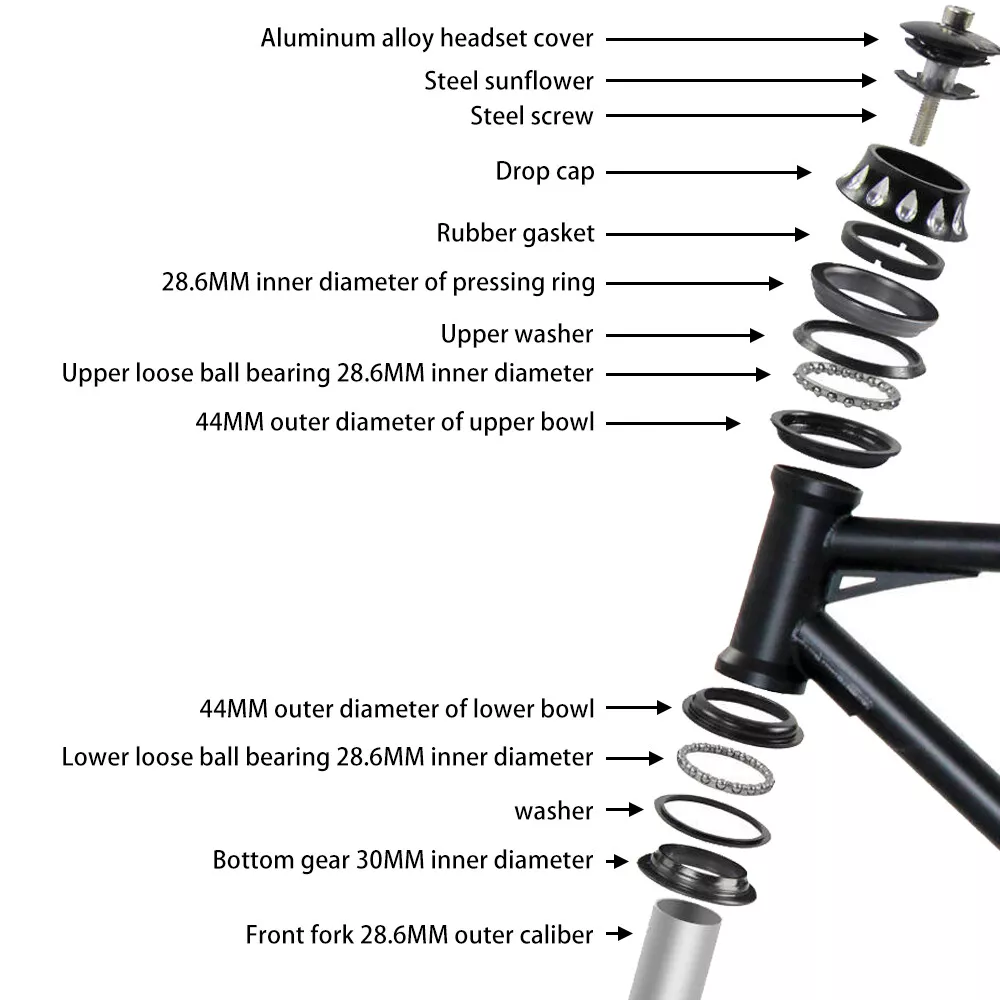 Bike fork ball bearings sale