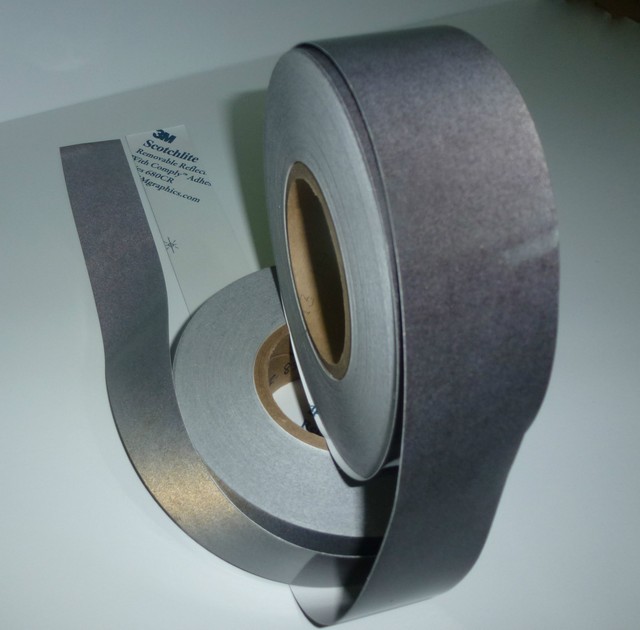 3M™ 680 BLACK SCOTCHLITE REFLECTIVE TAPE 50mm x 5 METRES for sale