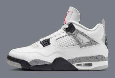 【Nike】Air Jordan 4 Retro \"White Cement\" The Air Jordan 4 “White Cement” makes its highly anticipated