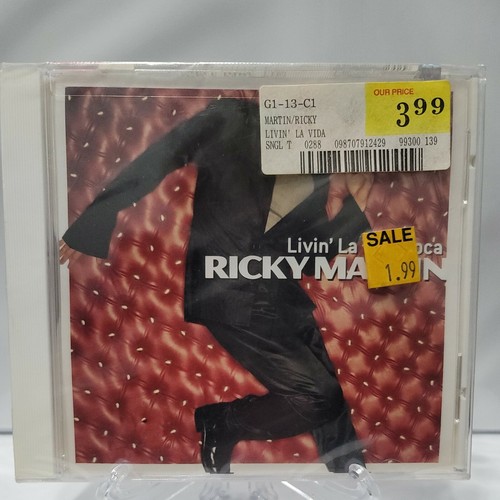 Ricky Martin Livin La Vida Loca CD Sealed Single 1999 Columbia Records - Picture 3 of 10