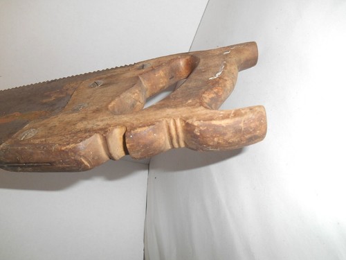 Vintage WARRANTED SUPERIOR Hand Saw 26 in. - Picture 10 of 12