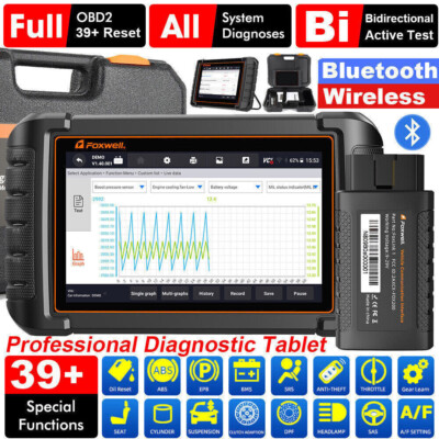 Bidirectional OBD2 Scanner FCA Autoauth Diagnostic Tool TPMS/EPB/SAS/Oil Reset