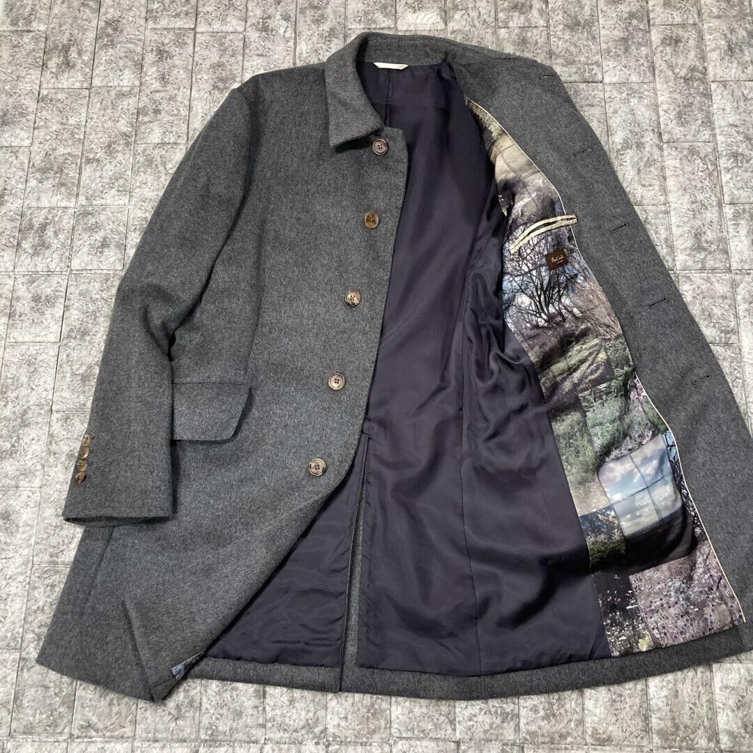 Paul Smith Collection Wool Cashmere Coat Jacket Men Size L X Paul Smith Collection Wool Cashmere Coat Jacket Men Size L X