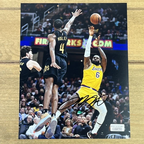 LeBron James Signed Photo #6 NBA Legend  LA Lakers 8x10 Autographed COA