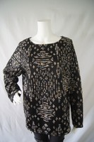 $14.99 H&m Black Abstract Geometric Print Long Sleeve Sweater Blouse Size L $14.99 H&m Black Abstract Geometric Print Long Sleeve Sweater Blouse Size L
