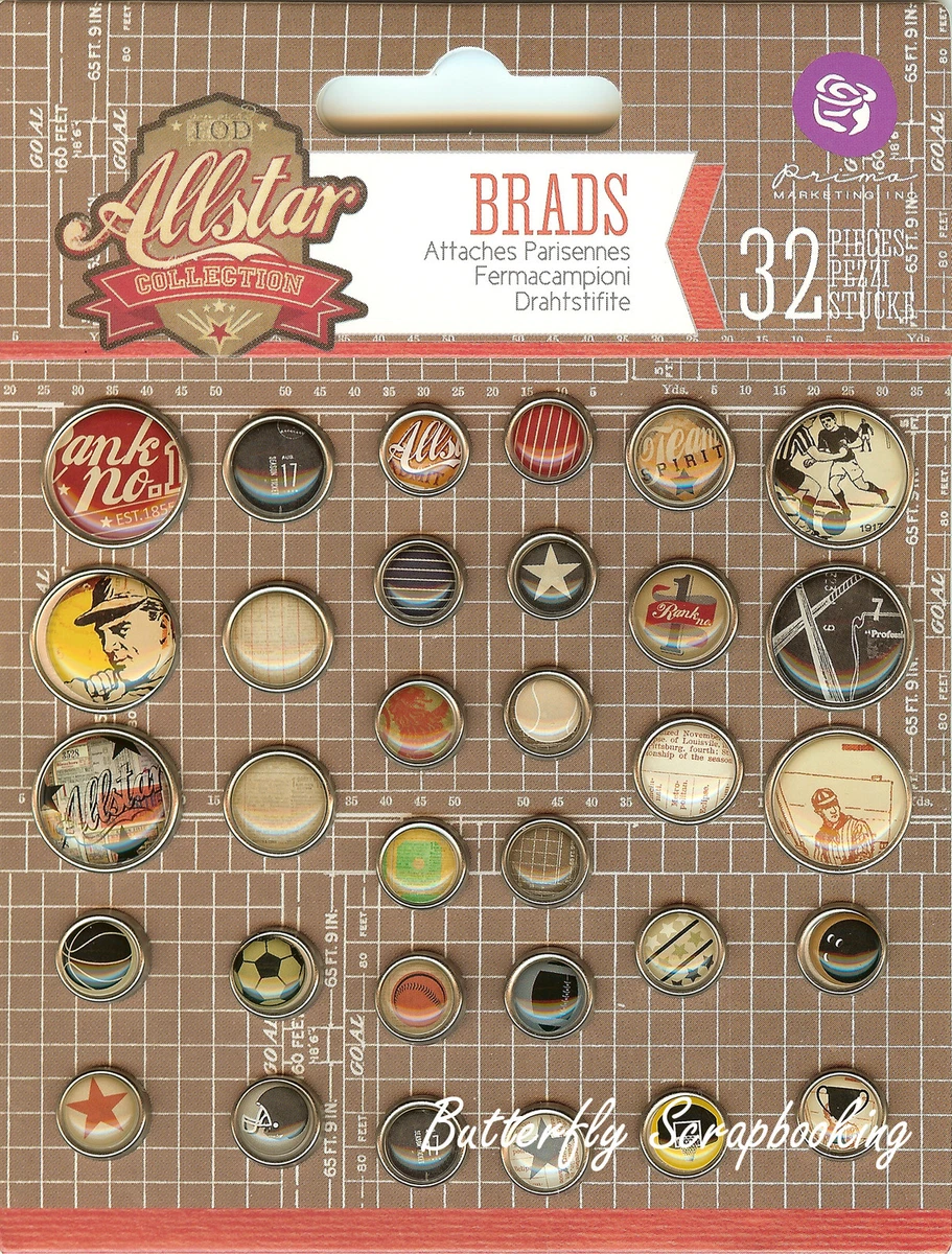 Scrapbooking brads deals